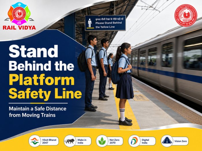 40.	Stand Behind the Platform Safety Line