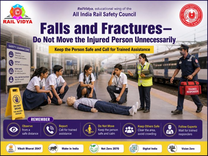 8.	Falls and Fractures—Do Not Move the Injured Person Unnecessarily