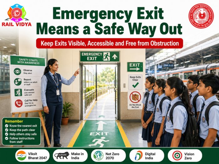 14.	Emergency Exit Means a Safe Way Out
