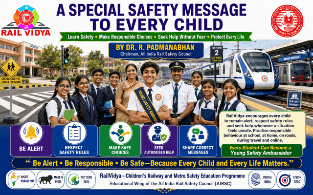 A SPECIAL SAFETY MESSAGE TO EVERY CHILD