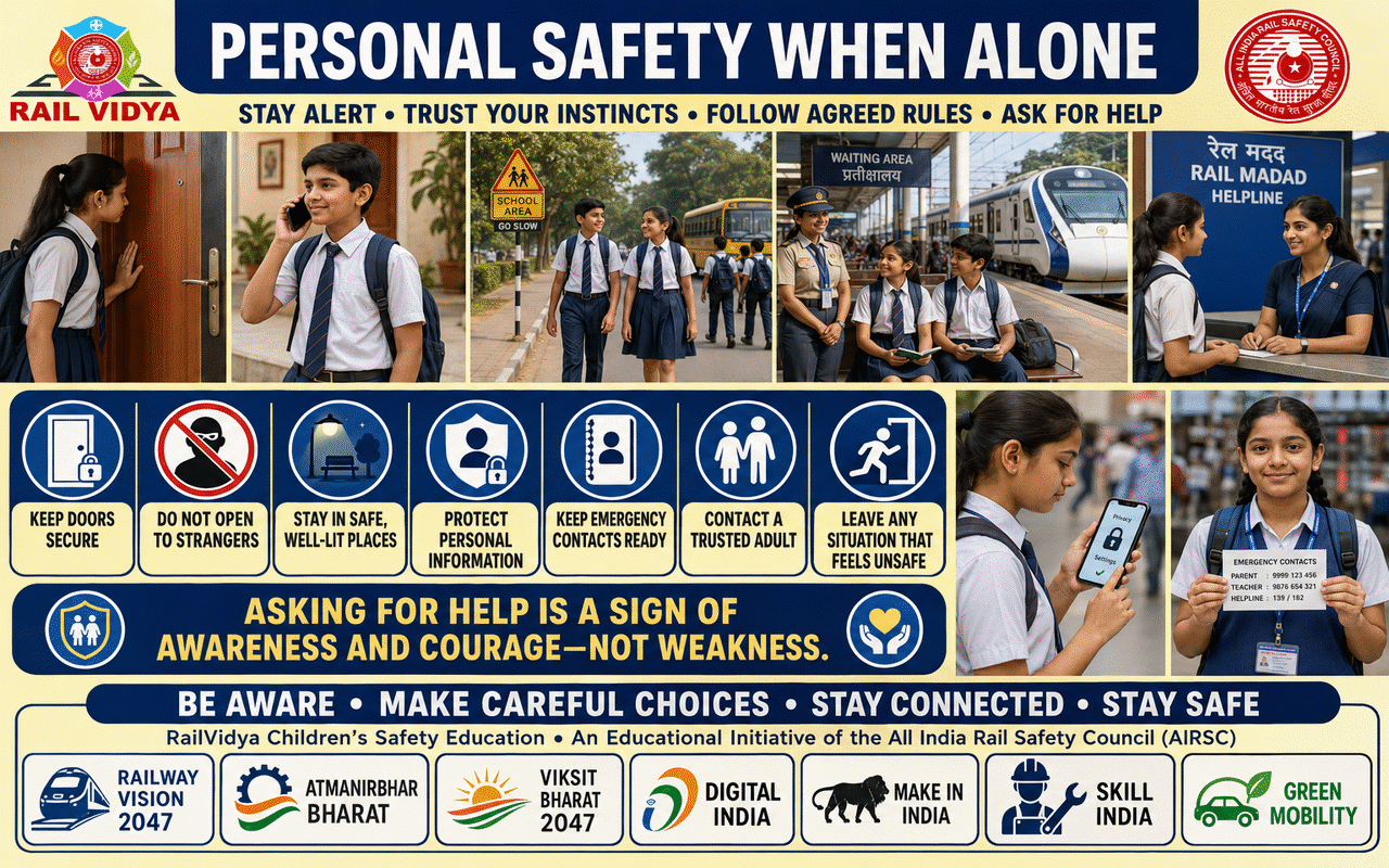 PERSONAL SAFETY WHEN ALONE