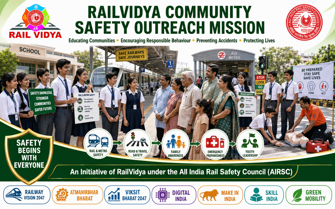 RAILVIDYA COMMUNITY SAFETY OUTREACH MISSION