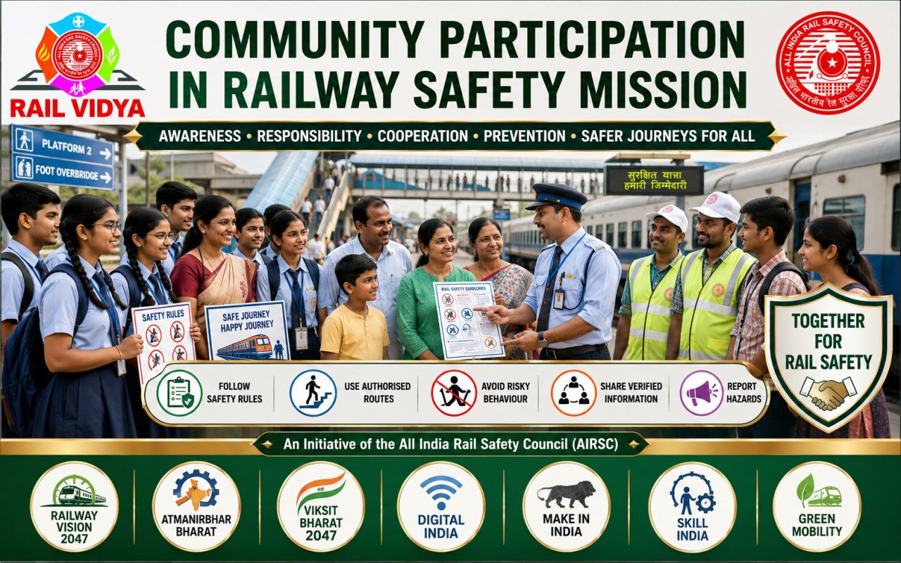 COMMUNITY PARTICIPATION IN RAILWAY SAFETY MISSION